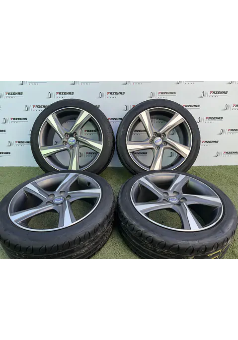 5x108 18" Volvo gyári alufelni 225/45 R18 nyári gumikkal - Mobil Gumis