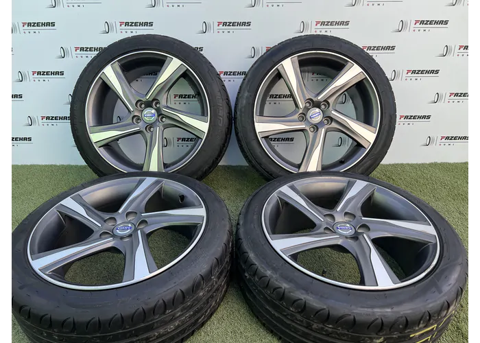 5x108 18" Volvo gyári alufelni 225/45 R18 nyári gumikkal - Mobil Gumis