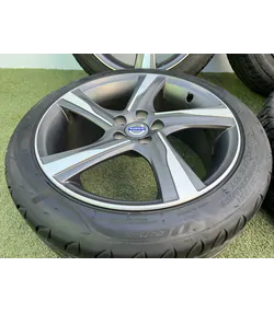 5x108 18" Volvo gyári alufelni 225/45 R18 nyári gumikkal - Mobil Gumis 2