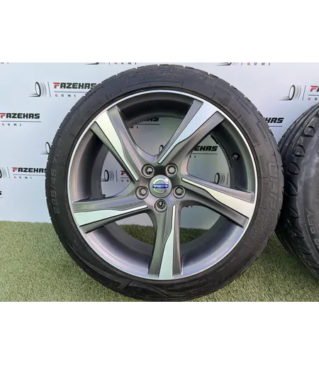 5x108 18" Volvo gyári alufelni 225/45 R18 nyári gumikkal - Mobil Gumis 6