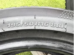 195/50 R16 Kumho WinterCraft WP51 téli gumi 5-6mm 5