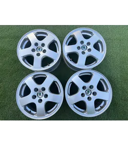 5x100 14" Skoda gyári alufelni 6Jx14h2 ET43 1