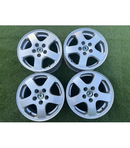 5x100 14" Skoda gyári alufelni 6Jx14h2 ET43