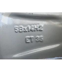 5x100 14" Alutec alufelni 5Jx14h2 ET35 9