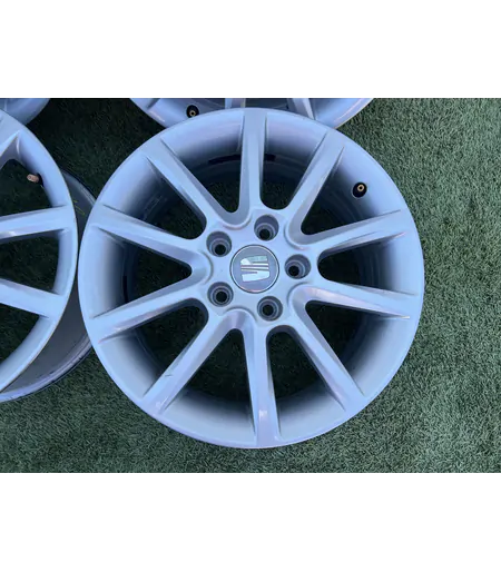 5x112 16" Seat gyári alufelni 6,5Jx16h2 ET50 - Mobil Gumis 4