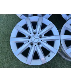 5x112 16" Mercedes gyári alufelni + TPMS szenzor 6,5Jx16h2 ET49 - Mobil Gumis 3