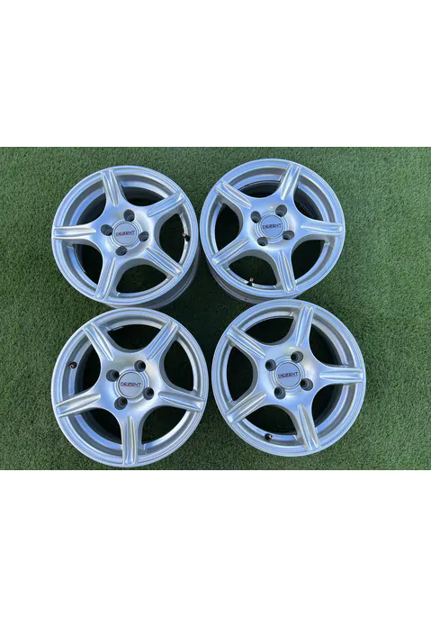 4x100 14" Dezent alufelni 5,5Jx14h2 ET35