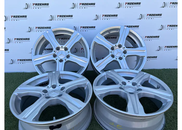 5x112 17" Mercedes alufelni + TPMS szenzor 6,5Jx17h2 ET38 - Mobil Gumis
