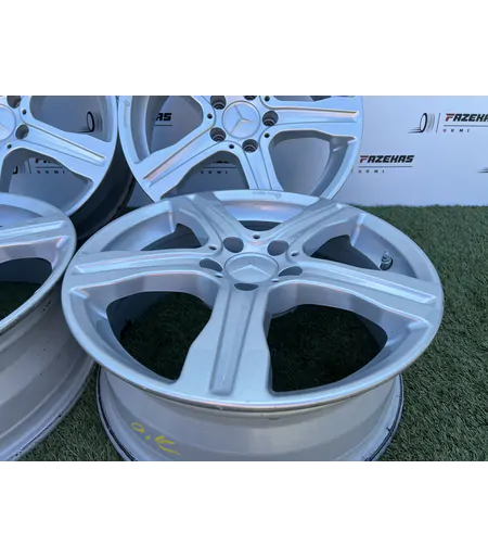 5x112 17" Mercedes alufelni + TPMS szenzor 6,5Jx17h2 ET38 - Mobil Gumis 2