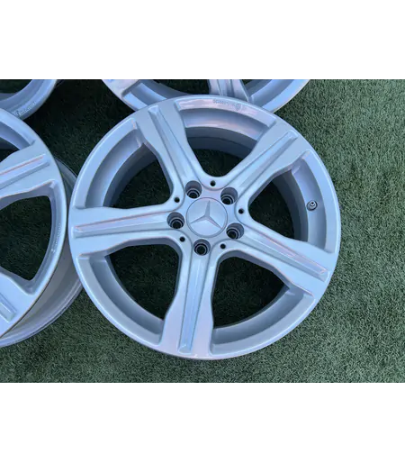 5x112 17" Mercedes alufelni + TPMS szenzor 6,5Jx17h2 ET38 - Mobil Gumis 4