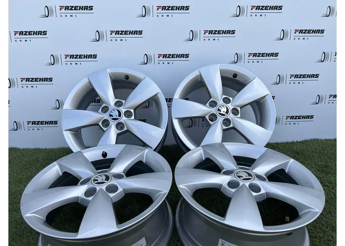 5x100 15" Skoda gyári alufelni 6Jx15h2 ET38 - Mobil Gumis