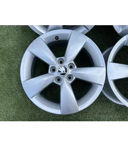 5x100 15" Skoda gyári alufelni 6Jx15h2 ET38 - Mobil Gumis 3