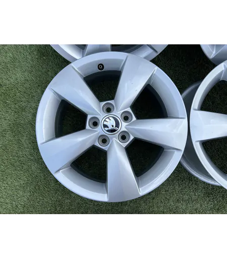 5x100 15" Skoda gyári alufelni 6Jx15h2 ET38 - Mobil Gumis 3