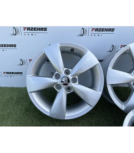 5x100 15" Skoda gyári alufelni 6Jx15h2 ET38 - Mobil Gumis 5