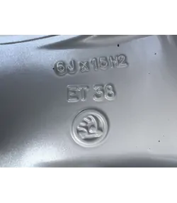5x100 15" Skoda gyári alufelni 6Jx15h2 ET38 - Mobil Gumis 7