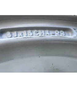 4x108 15" Peugeot gyári alufelni 6Jx15h2 ET23 8