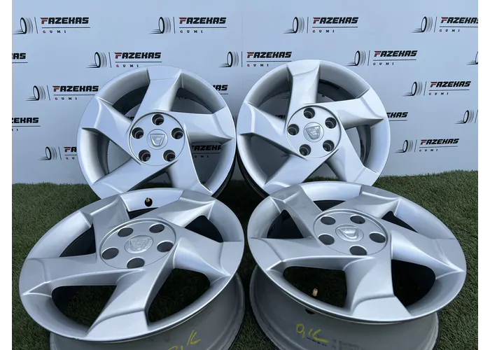 5x114.3 16" Dacia Duster gyári alufelni 6,5Jx16h2 ET50 - Mobil Gumis