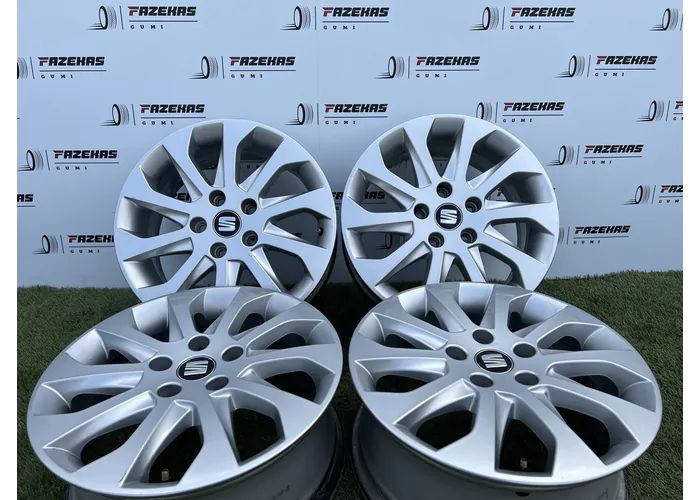 5x112 16" Seat gyári alufelni 6,5Jx16h2 ET46 - Mobil Gumis
