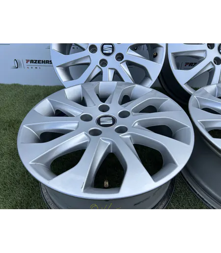 5x112 16" Seat gyári alufelni 6,5Jx16h2 ET46 - Mobil Gumis 2