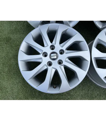5x112 16" Seat gyári alufelni 6,5Jx16h2 ET46 - Mobil Gumis 3