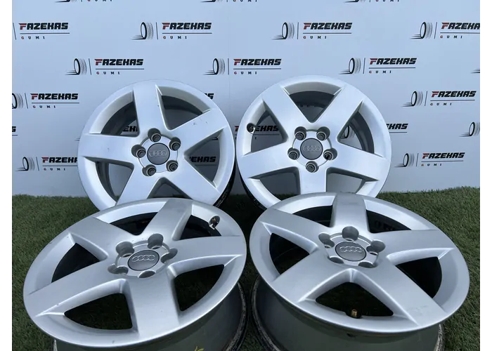 5x100 15" Audi gyári alufelni 6Jx15h2 ET38 - Mobil Gumis
