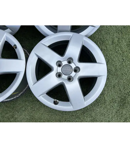 5x100 15" Audi gyári alufelni 6Jx15h2 ET38 - Mobil Gumis 4