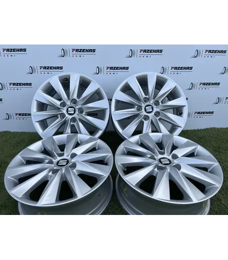 5x100 16" Seat gyári alufelni 6Jx16h2 ET43 - Mobil Gumis