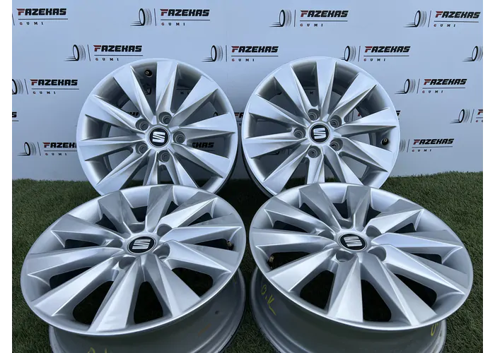 5x100 16" Seat gyári alufelni 6Jx16h2 ET43 - Mobil Gumis