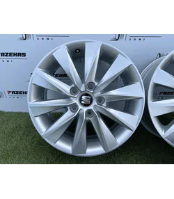 5x100 16" Seat gyári alufelni 6Jx16h2 ET43 - Mobil Gumis 5