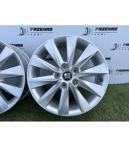 5x100 16" Seat gyári alufelni 6Jx16h2 ET43 - Mobil Gumis 6