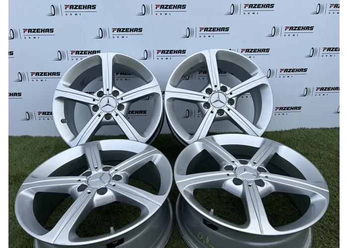 5x112 17" Mercedes gyári alufelni + TPMS szenzor 6,5Jx17h2 ET44 - Mobil Gumis