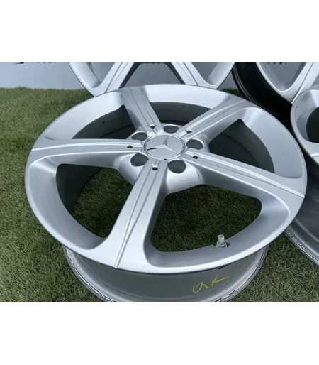 5x112 17" Mercedes gyári alufelni + TPMS szenzor 6,5Jx17h2 ET44 - Mobil Gumis 2