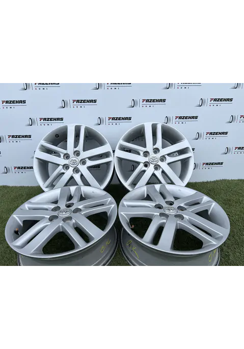 5x100 16" Toyota gyári alufelni 5,5Jx16h2 ET45 - Mobil Gumis