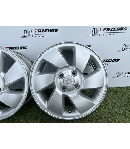 4x100 15" Kia Picanto gyári alufelni 5,5Jx15h2 ET46 - Mobil Gumis 6