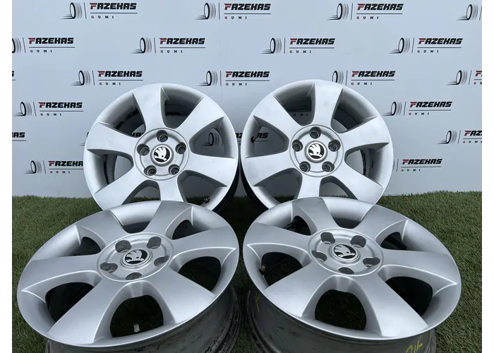 5x112 16" Skoda gyári alufelni 6,5Jx16h2 ET50 - Mobil Gumis