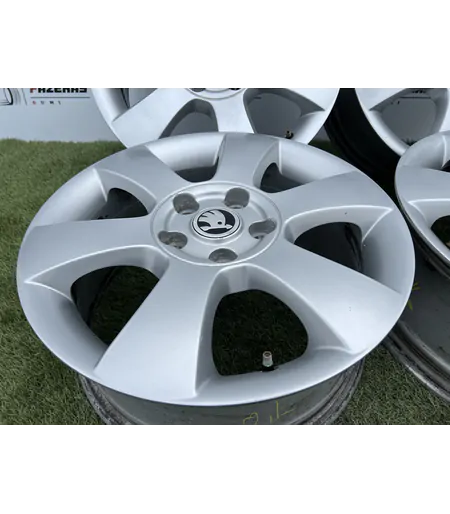 5x112 16" Skoda gyári alufelni 6,5Jx16h2 ET50 - Mobil Gumis 2