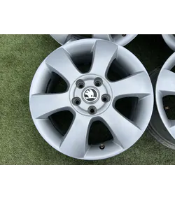 5x112 16" Skoda gyári alufelni 6,5Jx16h2 ET50 - Mobil Gumis 3