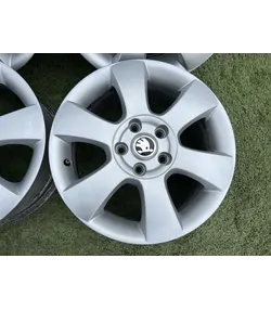 5x112 16" Skoda gyári alufelni 6,5Jx16h2 ET50 - Mobil Gumis 4