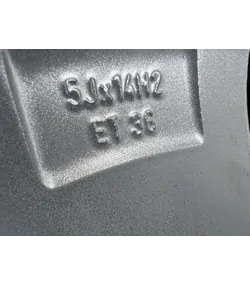 4x108 14" Ford gyári alufelni 5Jx14h2 ET36 8