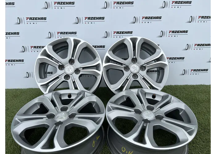 4x108 16" Peugeot gyári alufelni 6Jx16h2 ET23 - Mobil Gumis