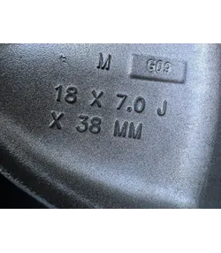 5x105 18" Opel gyári alufelni 7Jx18h2 ET38 7