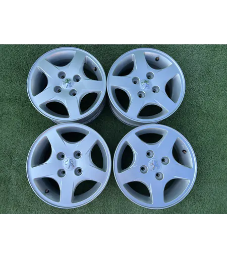 4x108 14" Peugeot gyári alufelni 5,5Jx14h2 ET34