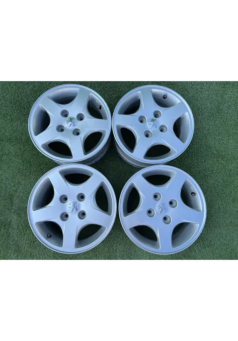 4x108 14" Peugeot gyári alufelni 5,5Jx14h2 ET34