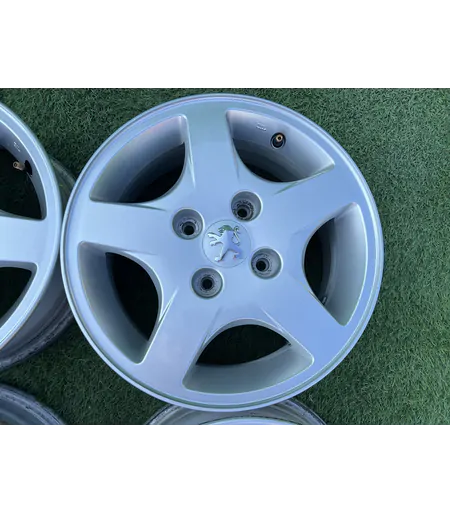 4x108 14" Peugeot gyári alufelni 5,5Jx14h2 ET34 5