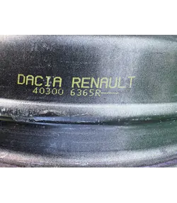 5x114.3 16" Dacia Duster gyári lemezfelni 6,5Jx16h2 ET50 8