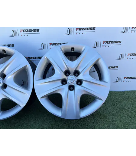 5x105 17" Opel struktur gyári lemezfelni + dísztárcsa 7Jx17h2 ET42 - Mobil Gumis 3