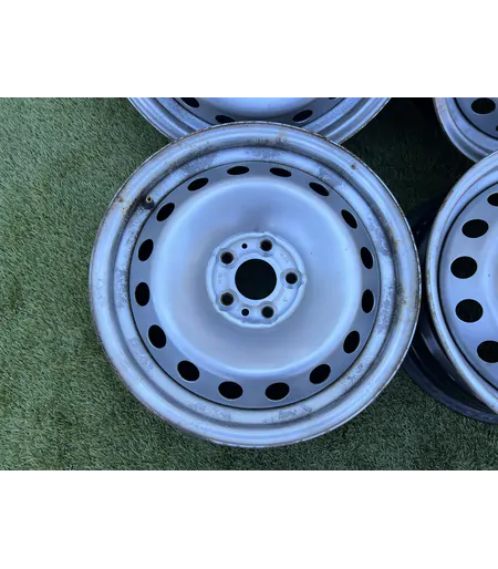 5x98 15" Fiat Doblo gyári lemezfelni 6Jx15h2 ET39 - Mobil Gumis 2