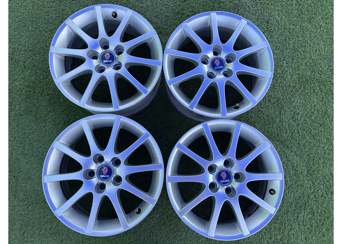 5x110 16" Saab gyári alufelni 6,5Jx16h2 ET41 alapértelmezett kép