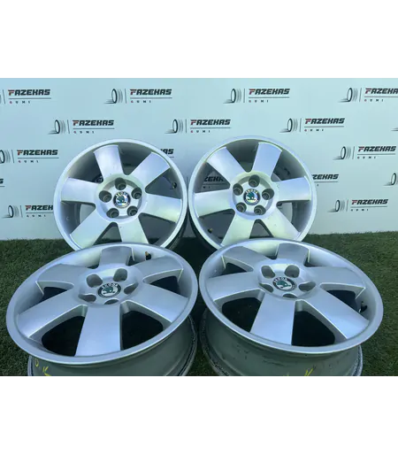 5x100 15" Skoda gyári alufelni 6Jx15h2 ET43 - Mobil Gumis