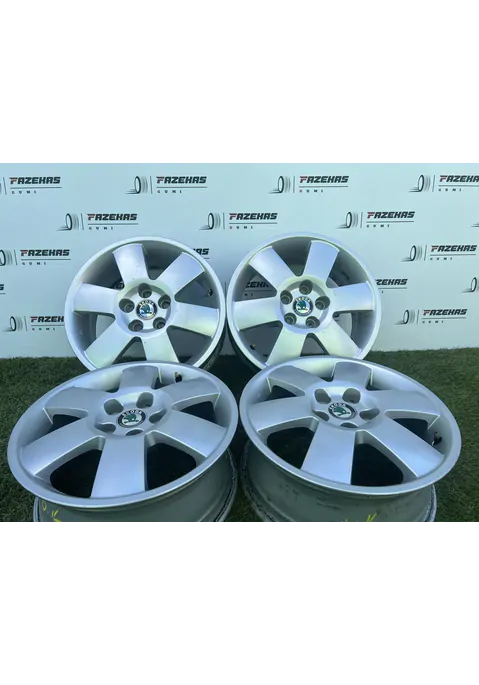 5x100 15" Skoda gyári alufelni 6Jx15h2 ET43 - Mobil Gumis